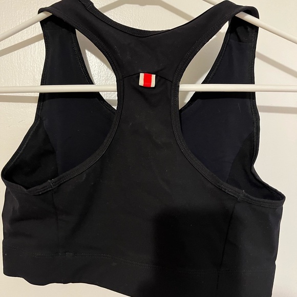 Women's Black Sports Bra - Picture 4 of 8
